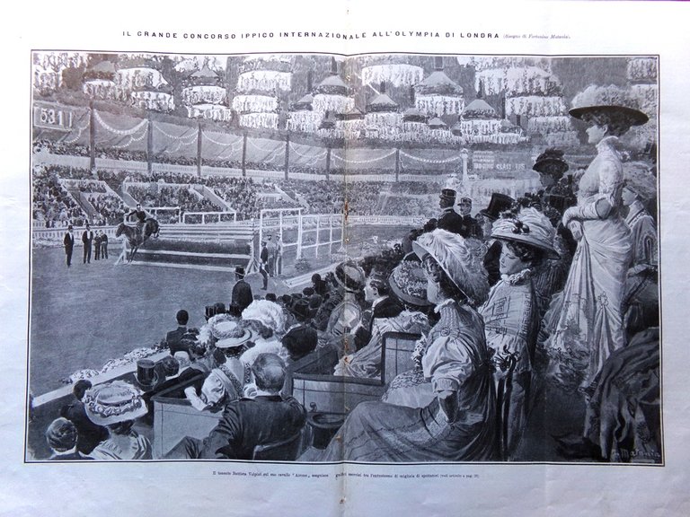 L'illustrazione Italiana 5 Luglio 1908 Jacovacci Perrone Bangkok Bianchetti Siam | Immagine Gallery 2