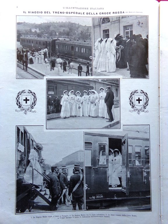 L'illustrazione Italiana 5 Luglio 1908 Jacovacci Perrone Bangkok Bianchetti Siam | Immagine Gallery 3