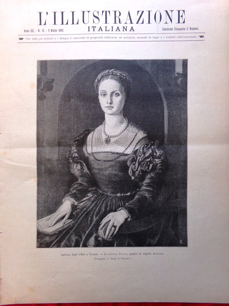 L'Illustrazione Italiana 5 Marzo 1893 Terremoto Zante Pucci Risanamento Napoli