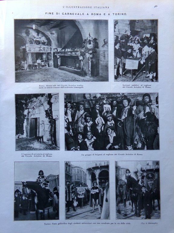 L'Illustrazione Italiana 5 Marzo 1922 Facta Ruggeri Laurenti Washington Calcio | Immagine Gallery 4