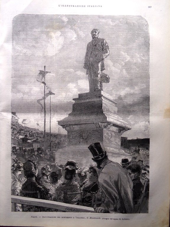 L'Illustrazione Italiana 5 Ottobre 1879 Thalberg Napoli Rowland Hill Expo … | Immagine Gallery 2