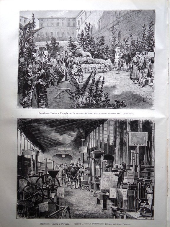 L'Illustrazione Italiana 5 Ottobre 1879 Thalberg Napoli Rowland Hill Expo … | Immagine Gallery 4