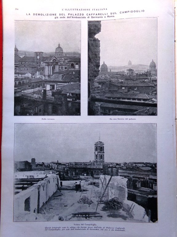 L'Illustrazione Italiana 5 Ottobre 1919 Feste Fiume Liberata Caffarelli Ungheria