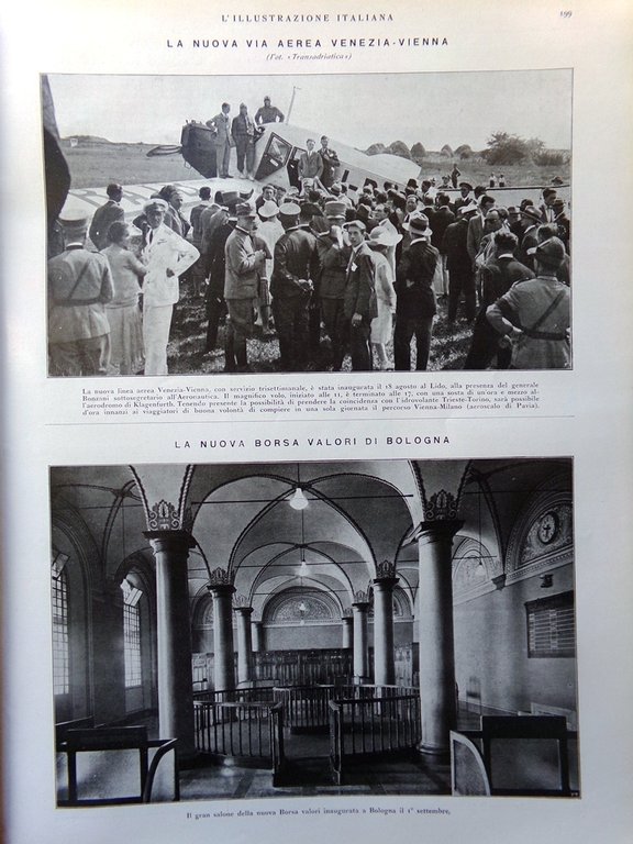 L'Illustrazione Italiana 5 Settembre 1926 Ossario Pasubio Contrin Colorado Rio | Immagine Gallery 4