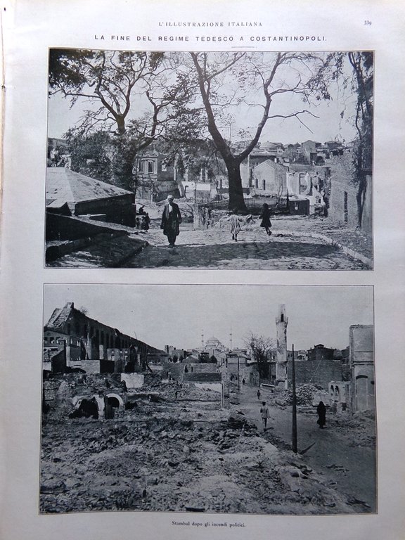 L'Illustrazione Italiana 6 Aprile 1919 Casale Monferrato Jugoslavia Bolscevismo