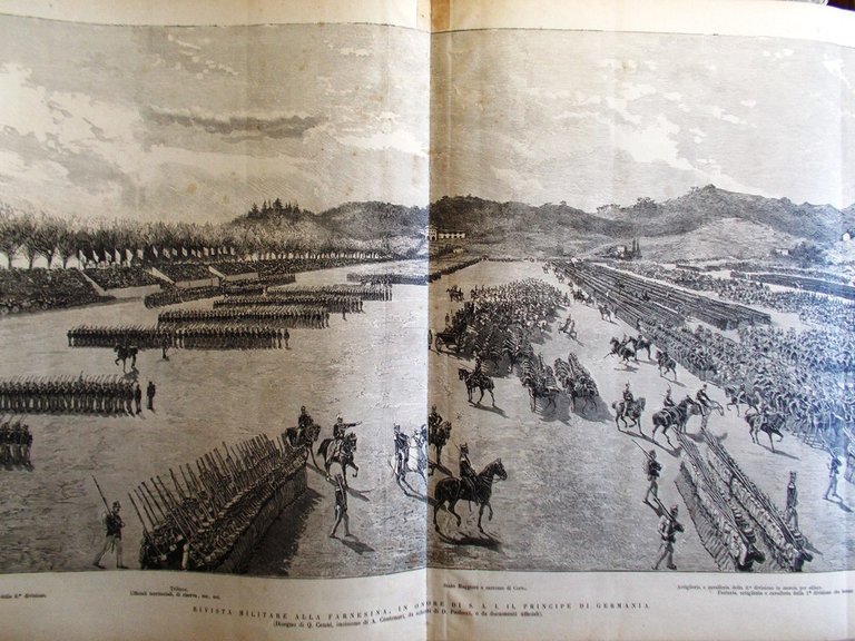 L'Illustrazione Italiana 6 Gennaio 1884 De Sanctis Rivista Farnesina Feste … | Immagine Gallery 3