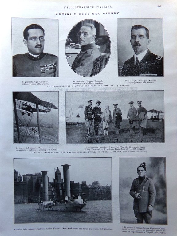 L'Illustrazione Italiana 6 Giugno 1926 Pittura Ligure Bonifiche Ferrara Varsavia | Immagine Gallery 4