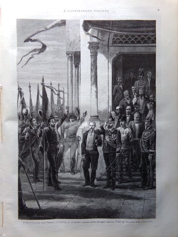 L'Illustrazione Italiana 6 Luglio 1879 Gesuiti Rivolta in Algeria Eruzione … | Immagine Gallery 2