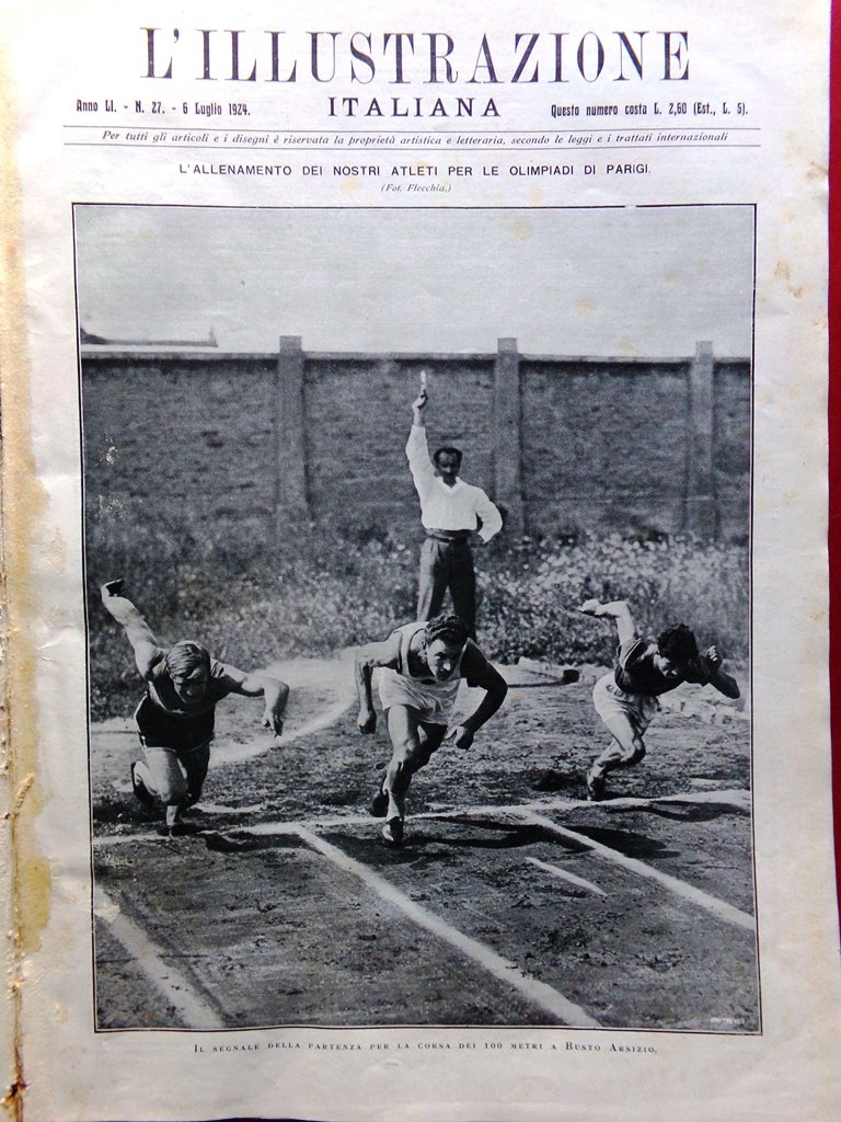 L'Illustrazione Italiana 6 Luglio 1924 Spedizione Everest Matteotti Roma Pirelli | Immagine principale