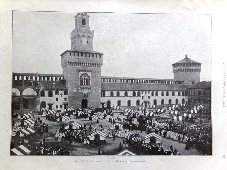 L'Illustrazione Italiana 6 Maggio 1906 Esposizione del Sempione Olimpiadi Atene