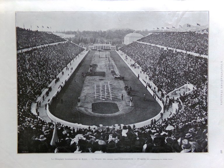 L'Illustrazione Italiana 6 Maggio 1906 Esposizione del Sempione Olimpiadi Atene