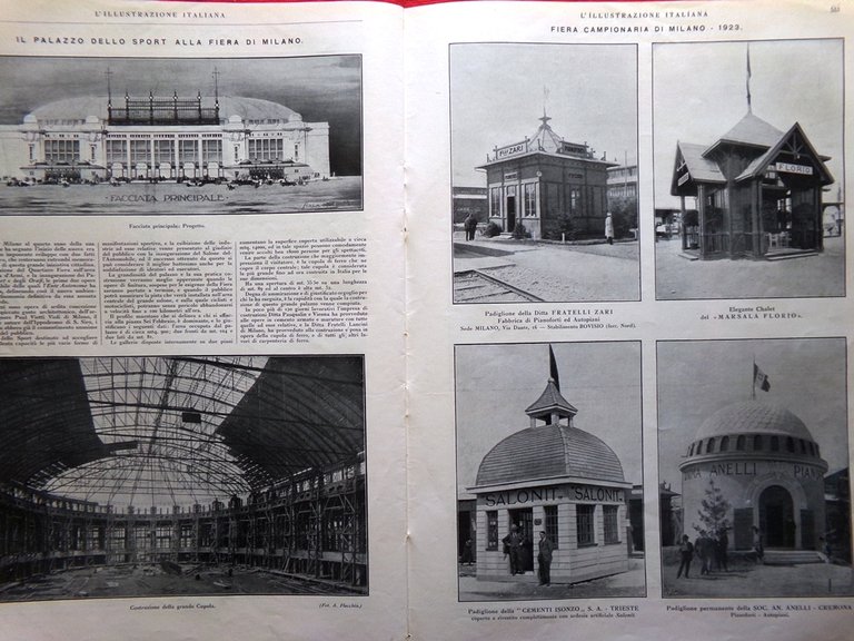 L'Illustrazione Italiana 6 Maggio 1923 Lettere d'Annunzio Respighi Reali Inglesi