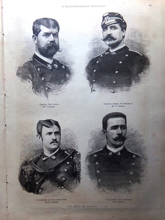 L'illustrazione Italiana 6 Marzo 1887 Terremoto Diano Marina Dogali Separazione | Immagine Gallery 7