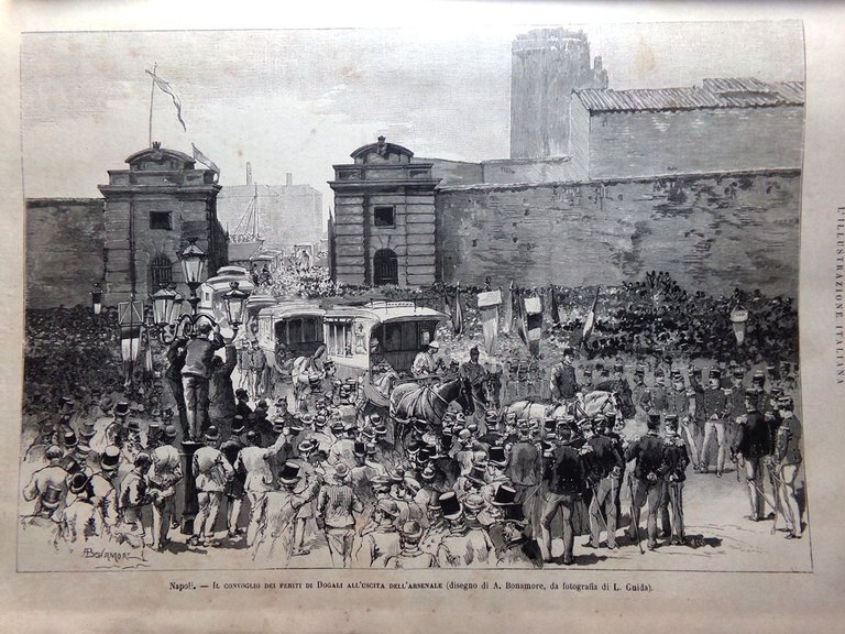 L'illustrazione Italiana 6 Marzo 1887 Terremoto Diano Marina Dogali Separazione | Immagine Gallery 8