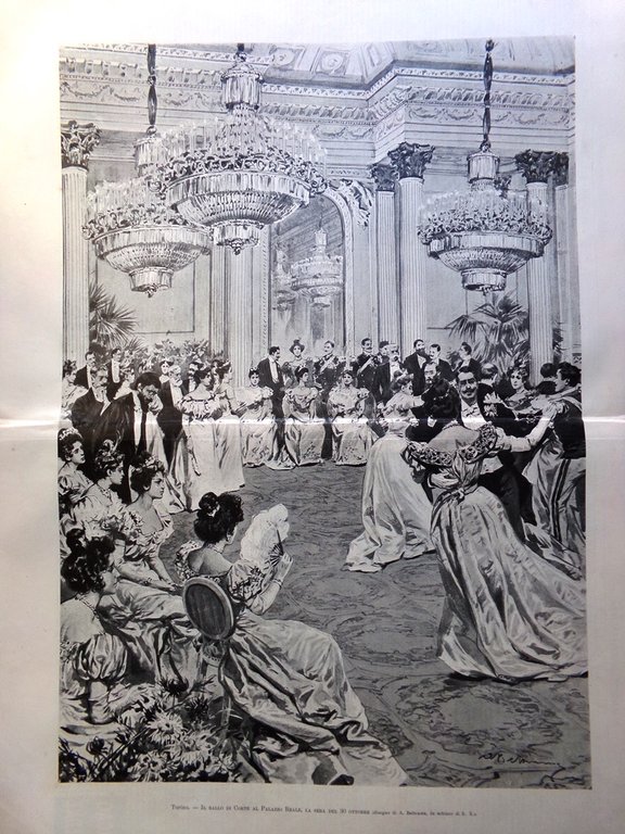L'Illustrazione Italiana 6 Novembre 1898 Moncullo Maria Guerrero Puvis Siberia