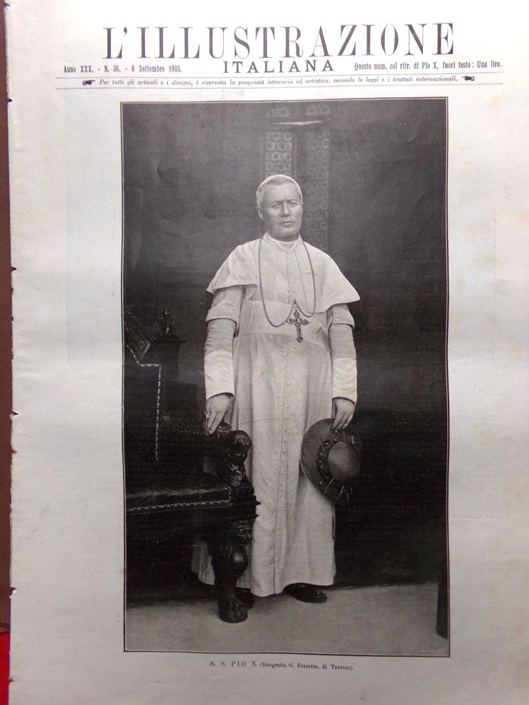 L'Illustrazione Italiana 6 Settembre 1903 Beano Puccini Rivolta Macedonia Carano