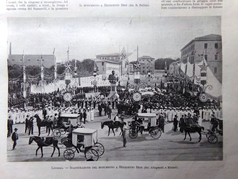 L'Illustrazione Italiana 6 Settembre 1903 Beano Puccini Rivolta Macedonia Carano