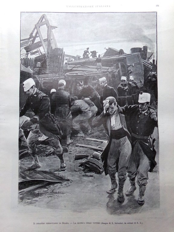 L'Illustrazione Italiana 6 Settembre 1903 Beano Puccini Rivolta Macedonia Carano