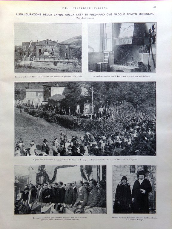 L'Illustrazione Italiana 6 Settembre 1925 Via Gregoriana Manovre Navali Resegone | Immagine Gallery 3