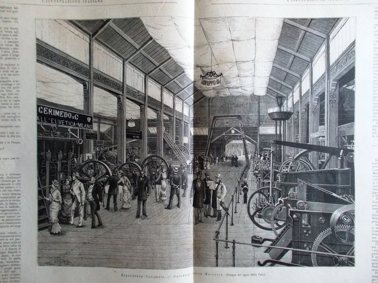L'Illustrazione Italiana 7 Agosto 1881 Cattaneo Processo Costantinopoli Ambrogio