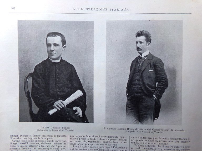 L'Illustrazione Italiana 7 Agosto 1898 Morte Otto Von Bismarck Perosi …