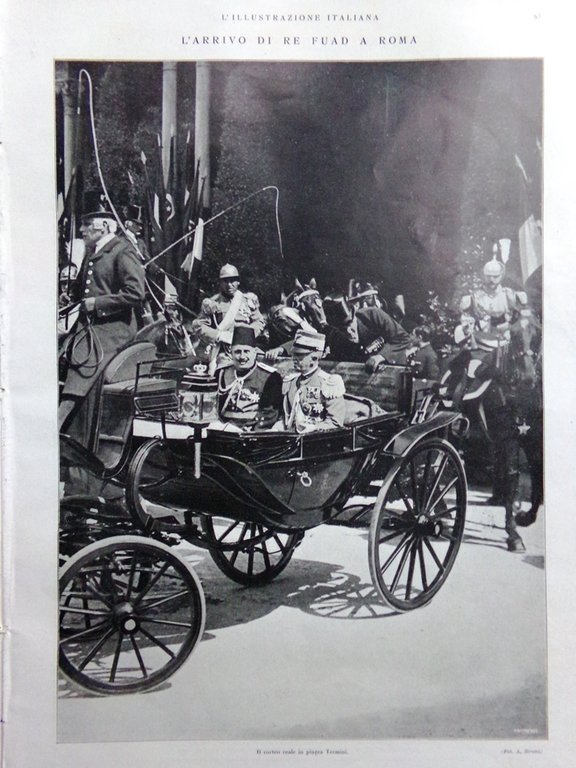 L'Illustrazione Italiana 7 Agosto 1927 Provincia di Pescara Fuad Foresta …