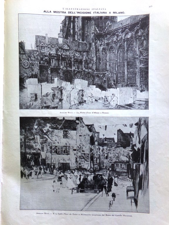 L'Illustrazione Italiana 7 Febbraio 1915 WW1 Russi Tedeschi Polonia Guerra …