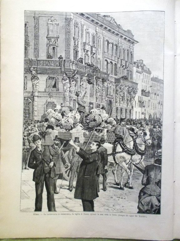 L'illustrazione Italiana 7 Gennaio 1883 Morte Gambetta Venere Valentino Torino