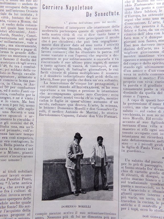 L'Illustrazione Italiana 7 Gennaio 1900 Frana Amalfi Boeri Transvaal Suore …