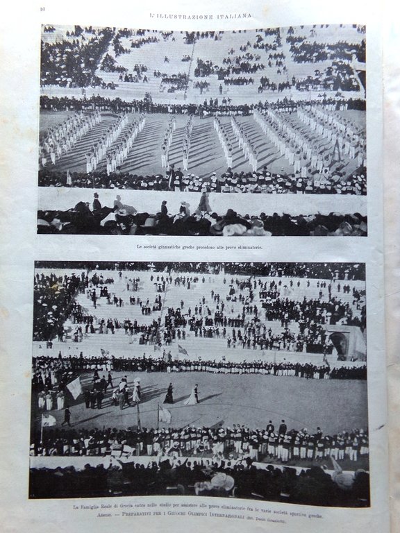 L'Illustrazione Italiana 7 Gennaio 1906 Rivoluzione in Russia Olimpiadi Yokohama