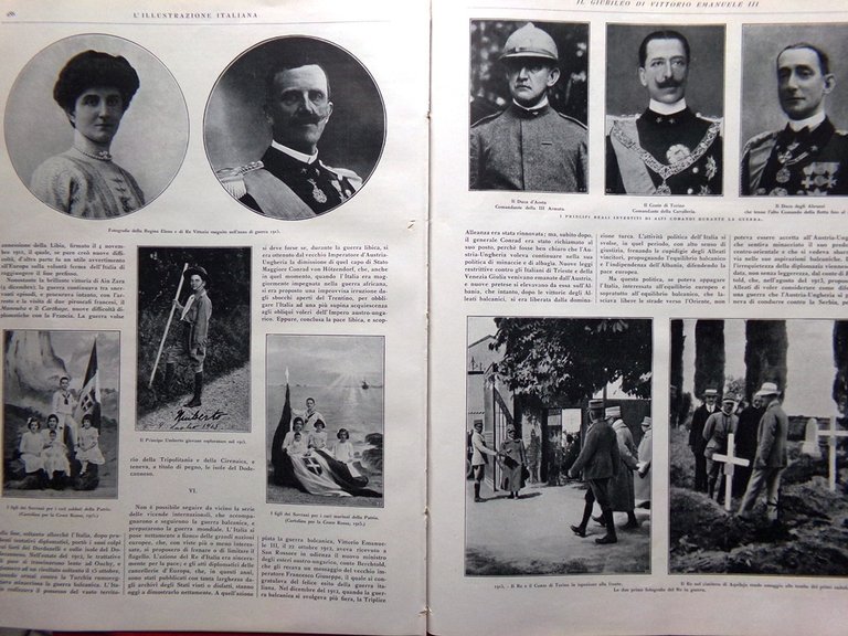 L'Illustrazione Italiana 7 Giugno 1925 Speciale Giubileo Vittorio Emanuele III | Immagine Gallery 2