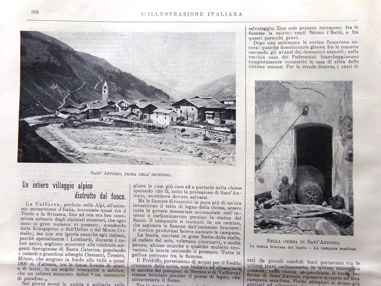L'Illustrazione Italiana 7 Maggio 1899 Alpini Firenze Antica Sant'Antonio Fuoco