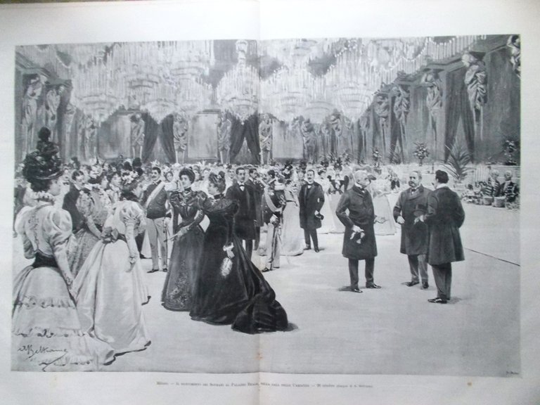 L'illustrazione Italiana 7 Novembre 1897 Paderno Caduti Lafolè Congresso Napoli | Immagine Gallery 3