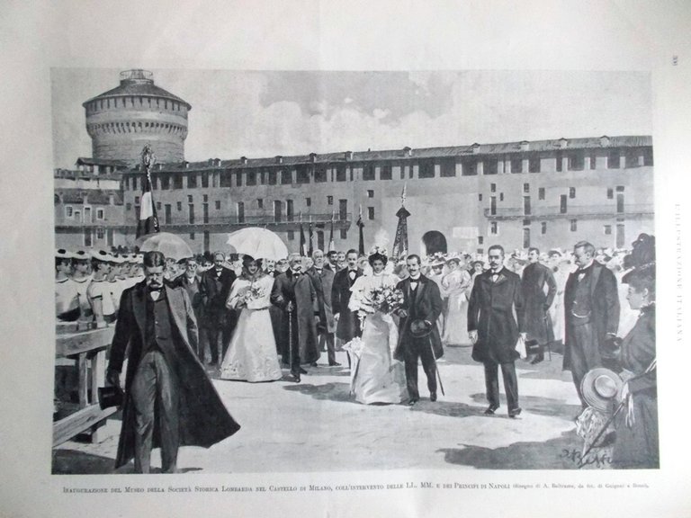 L'illustrazione Italiana 7 Novembre 1897 Paderno Caduti Lafolè Congresso Napoli | Immagine Gallery 5