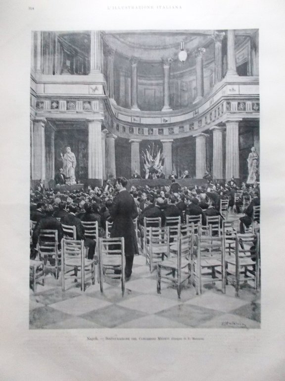 L'illustrazione Italiana 7 Novembre 1897 Paderno Caduti Lafolè Congresso Napoli | Immagine Gallery 8