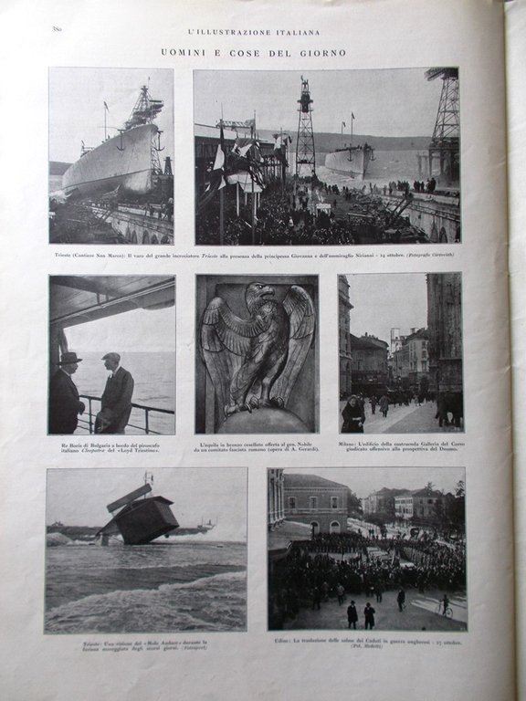 L'Illustrazione Italiana 7 Novembre 1926 Adunata Fasci Marcia Roma Santa … | Immagine Gallery 4