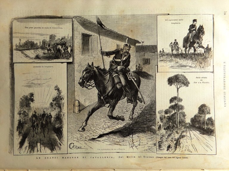 L'Illustrazione Italiana 7 Ottobre 1877 Battaglia di Plevna Thun Santini …