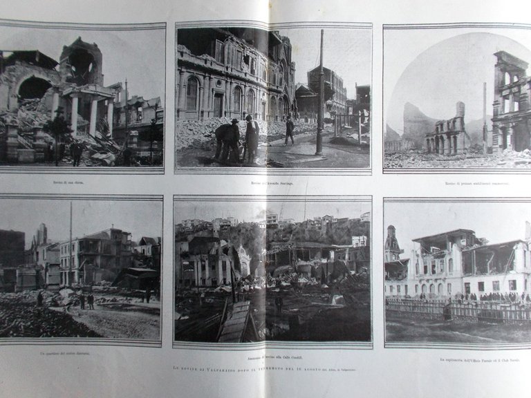 L'Illustrazione Italiana 7 Ottobre 1906 Tragedia Russa Gordon Bennett Valparaiso