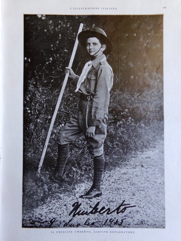 L'illustrazione Italiana 8 Agosto 1915 WW1 Cadorna Porro Barzini Andò …