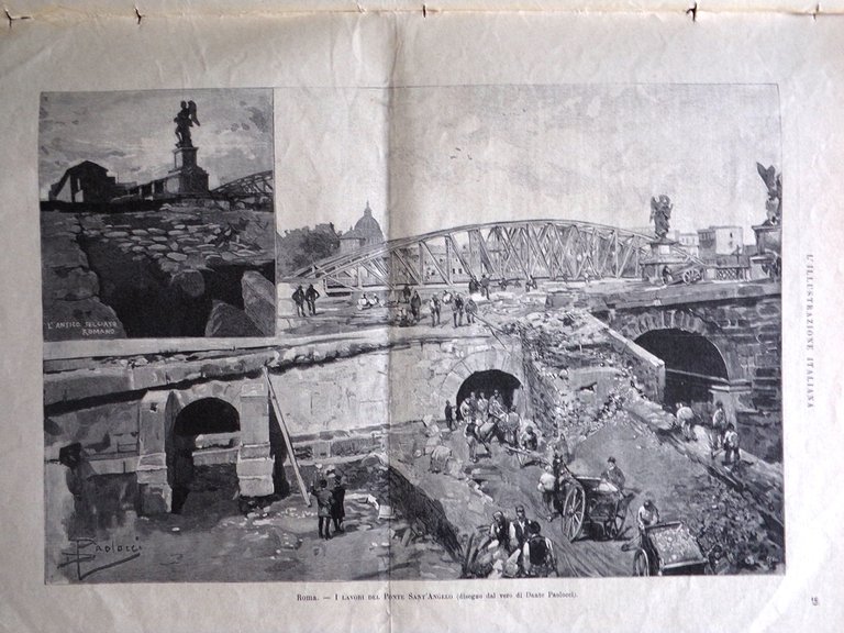 L'Illustrazione Italiana 8 Gennaio 1893 Bolsena Jacob Moleschott Napoli Uffizi