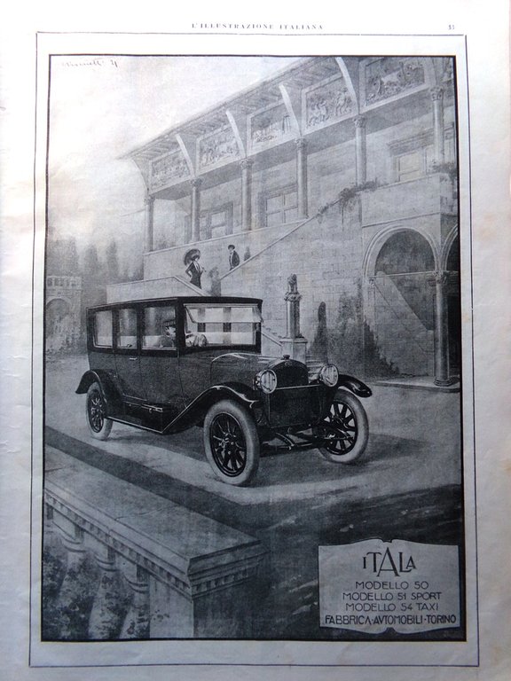 L'Illustrazione Italiana 8 Gennaio 1922 Morte Ameglio Danubio Cannes Zara … | Immagine Gallery 4