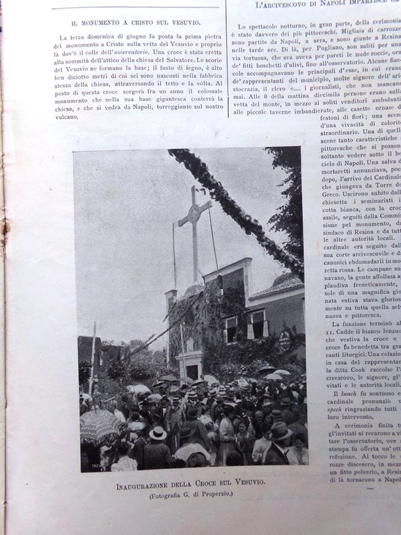 L'Illustrazione Italiana 8 Luglio 1900 Monumento Legnano Guerra Cina Monachine