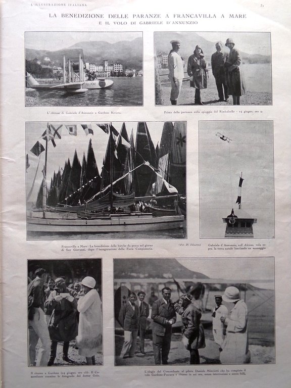 L'Illustrazione Italiana 8 Luglio 1928 Naufraghi Nobile Artide Lucrezia Borgia | Immagine Gallery 2