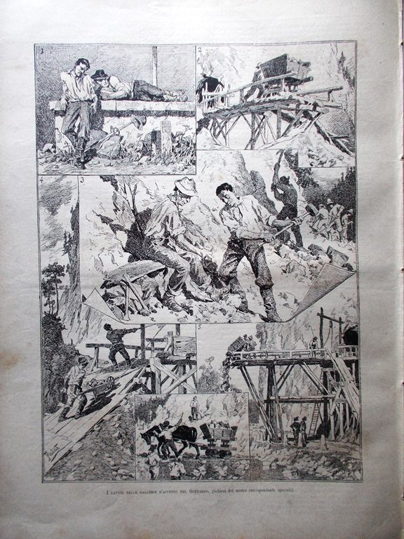 L'Illustrazione Italiana 8 Maggio 1881 Cattedrale di Palermo Gottardo Agrigento