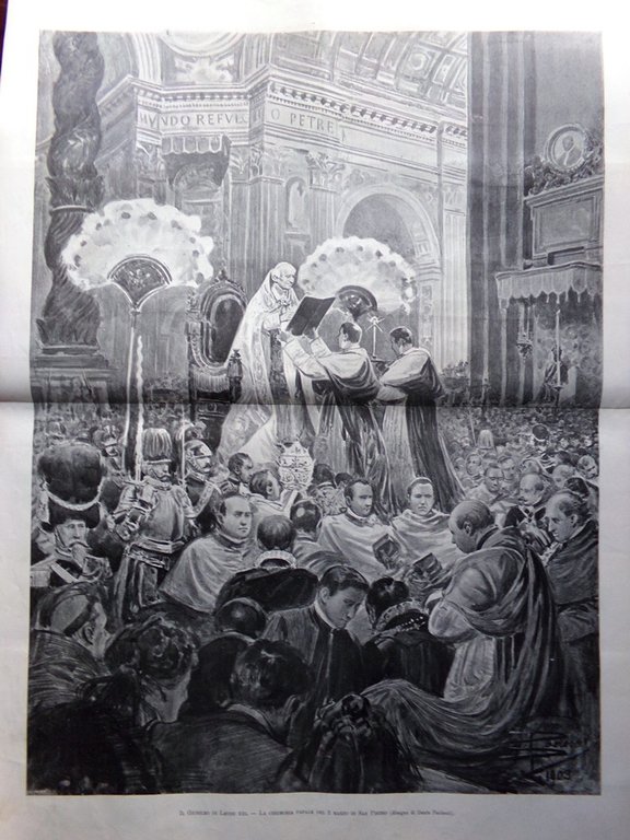 L'Illustrazione Italiana 8 Marzo 1903 Leone XIII Puccini Poeti Dialettali …