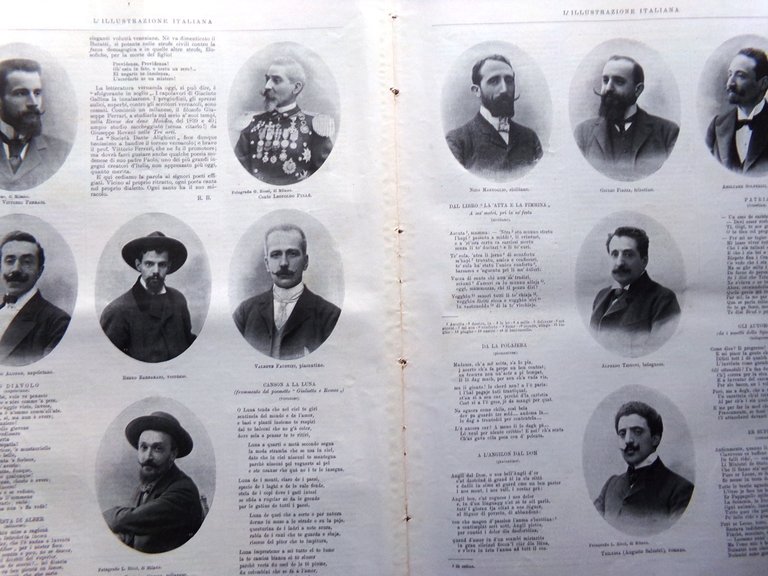 L'Illustrazione Italiana 8 Marzo 1903 Leone XIII Puccini Poeti Dialettali …