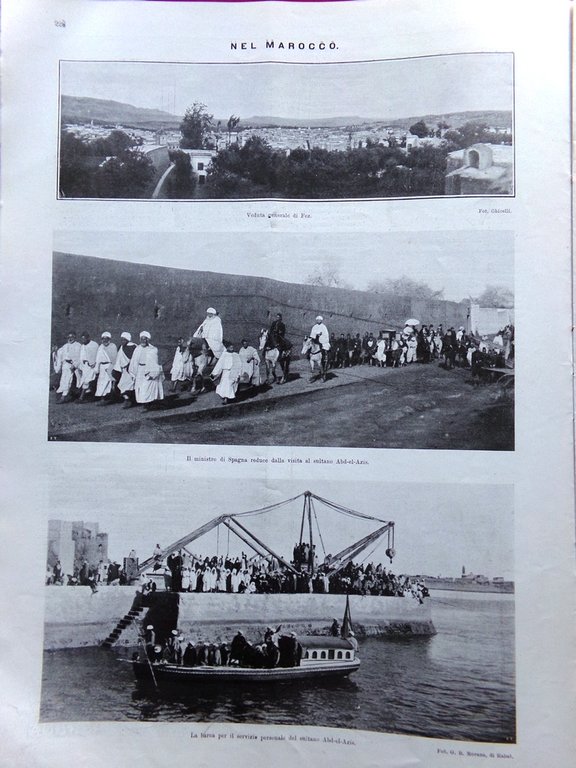 L'Illustrazione Italiana 8 Marzo 1908 Carnevale Portogallo Libro Eritrea Desaix | Immagine Gallery 3