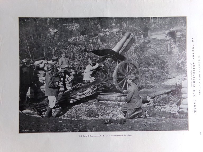 L'illustrazione Italiana 8 Ottobre 1916 WW1 Leda D'Annunzio Gorizia Barzini …