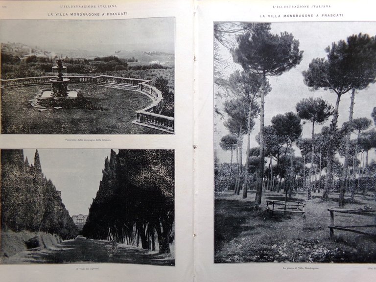 L'Illustrazione Italiana 9 Agosto 1925 Funerali Ascari Villa Mondragone Paolieri | Immagine Gallery 2