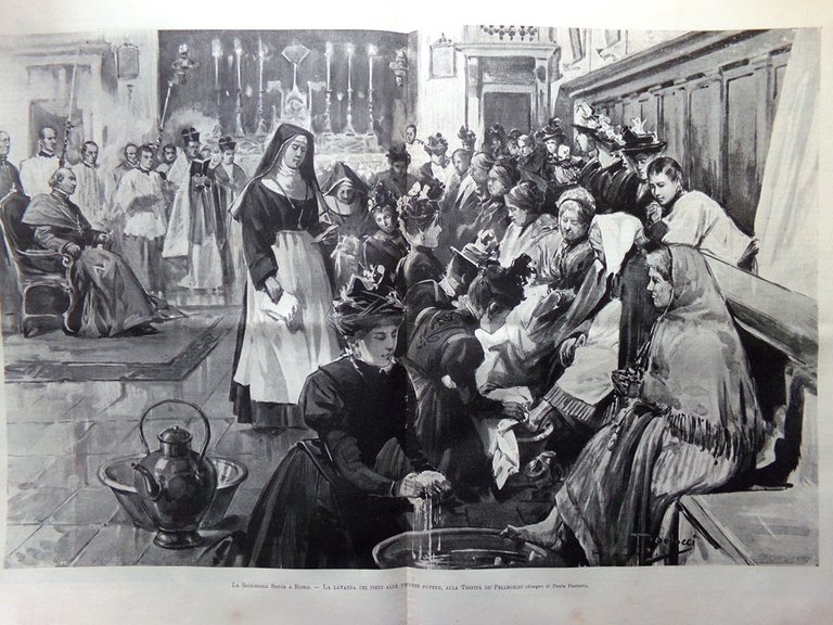 L'Illustrazione Italiana 9 Aprile 1899 Processo Dreyfus Barnum Pellirosse Stampa